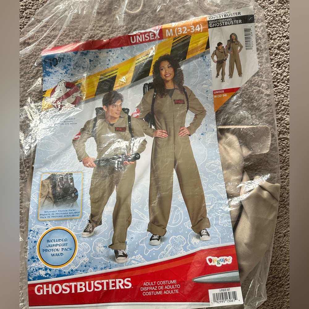 Adult Ghost Buster Costume